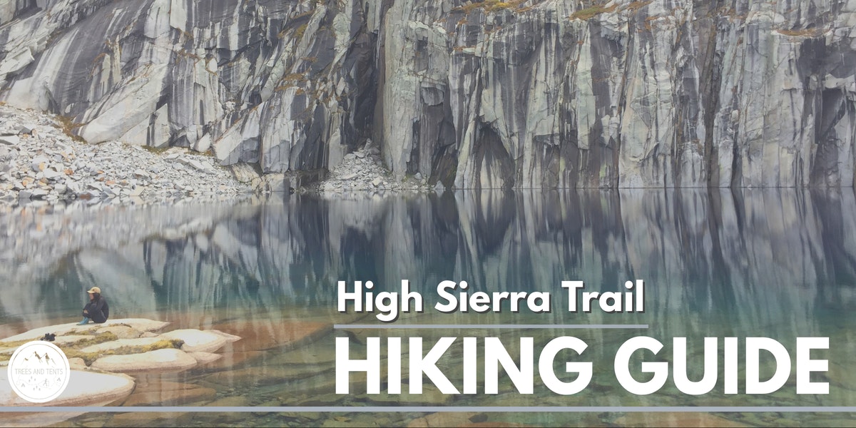 The High Sierra Trail is a 72-mile backpacking route that begins at Sequoia National Park and ends at Mount Whitney.