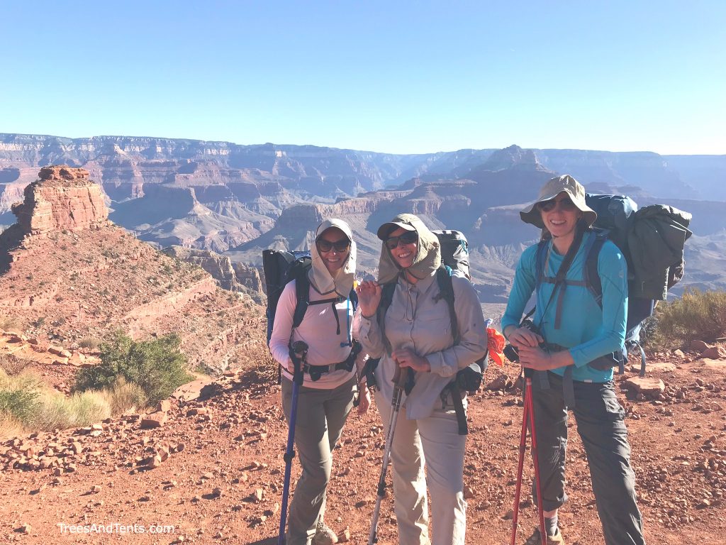 Backpacking with a team of friends is just one of the benefits of backpacking. If your backpacking friends all wear goofy hats that's a bonus.